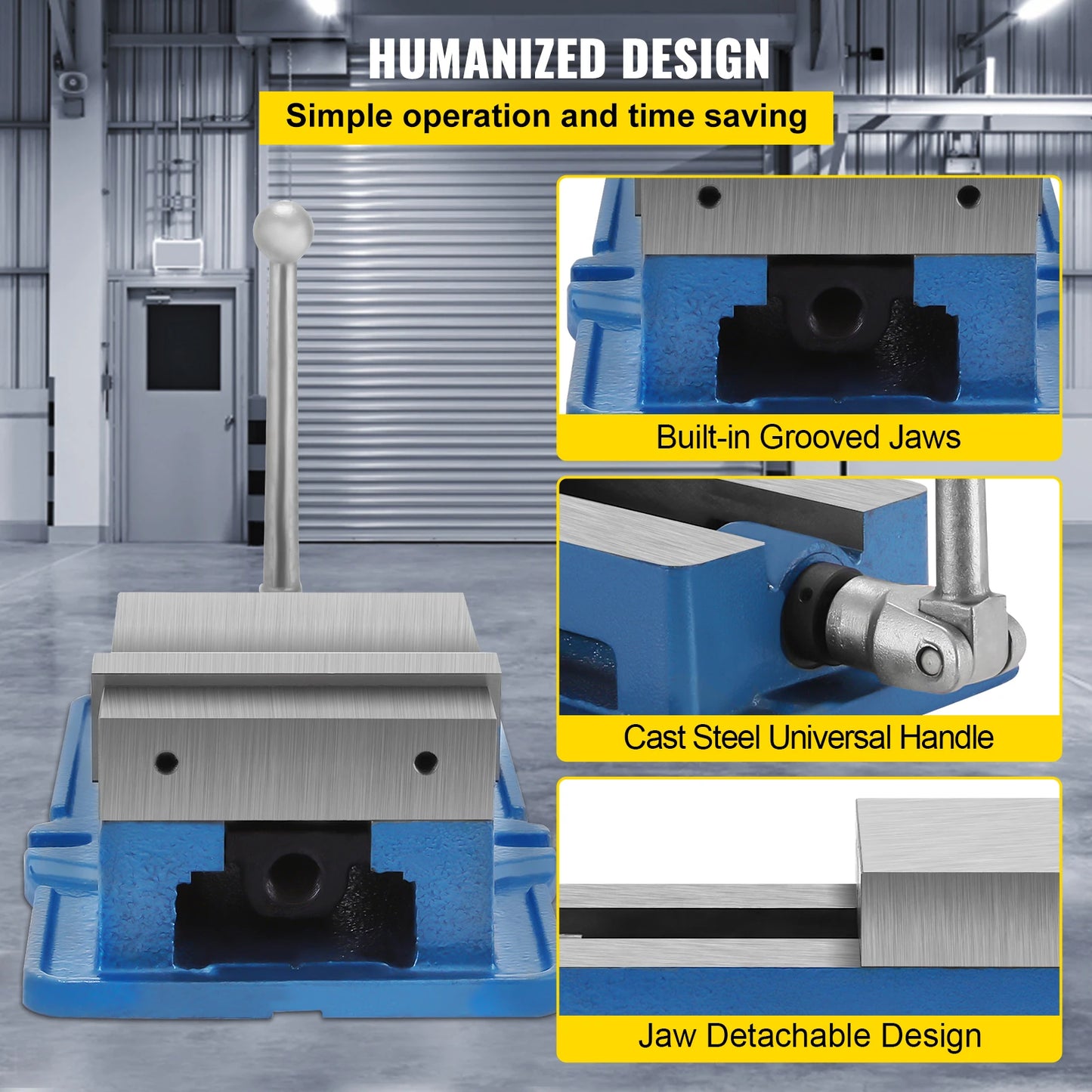 SucceBuy ACCU Lock Vise For Precision Milling And Drilling