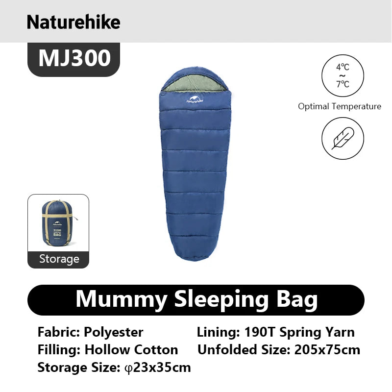 Naturehike Mummy Sleeping Bag Ultra Warm for Adults 5C to 0C