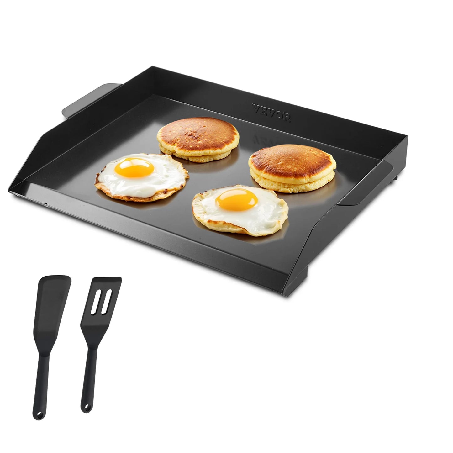 SucceBuy Carbon Steel Griddle Universal Flat Top Rectangular Plate