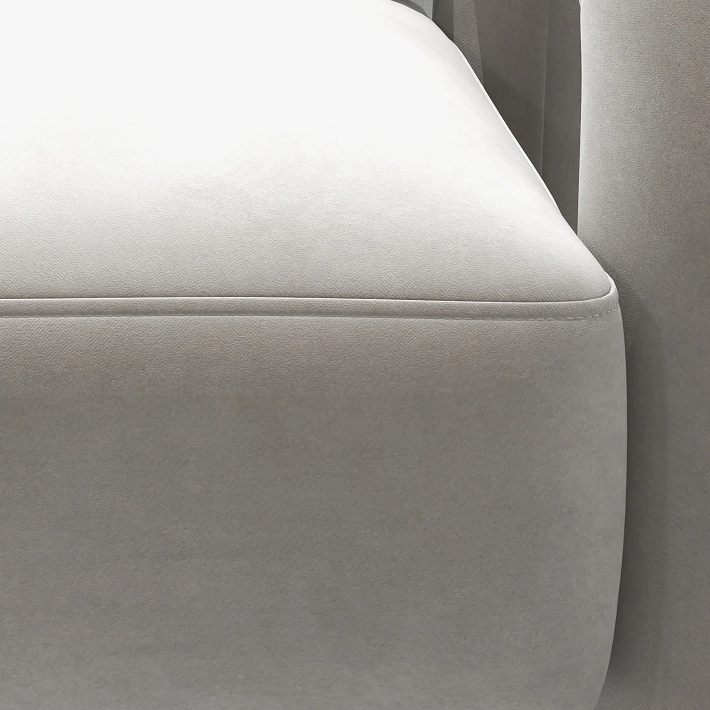 Mid-Century Velvet Upholstered Accent Chair for Living Room