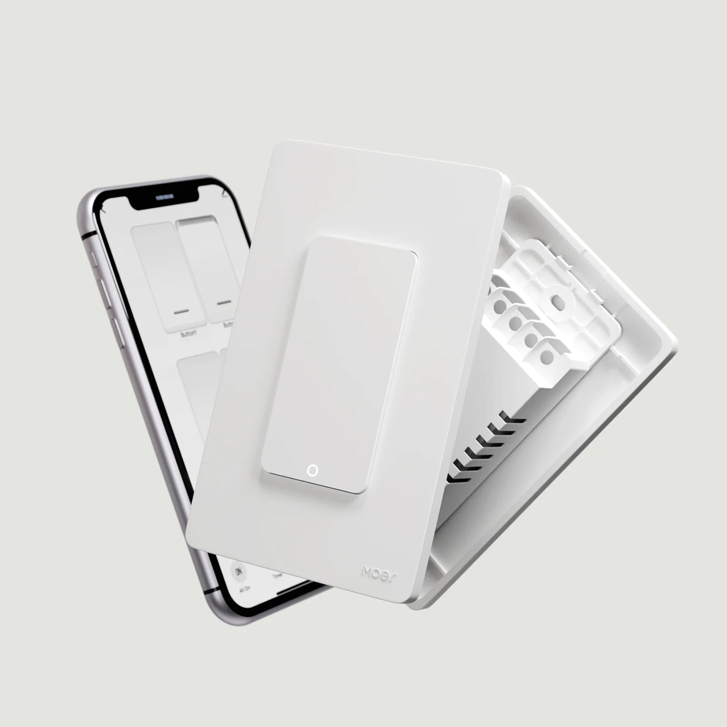 MOES Tuya WiFi Smart Light Switch Alexa Compatible US