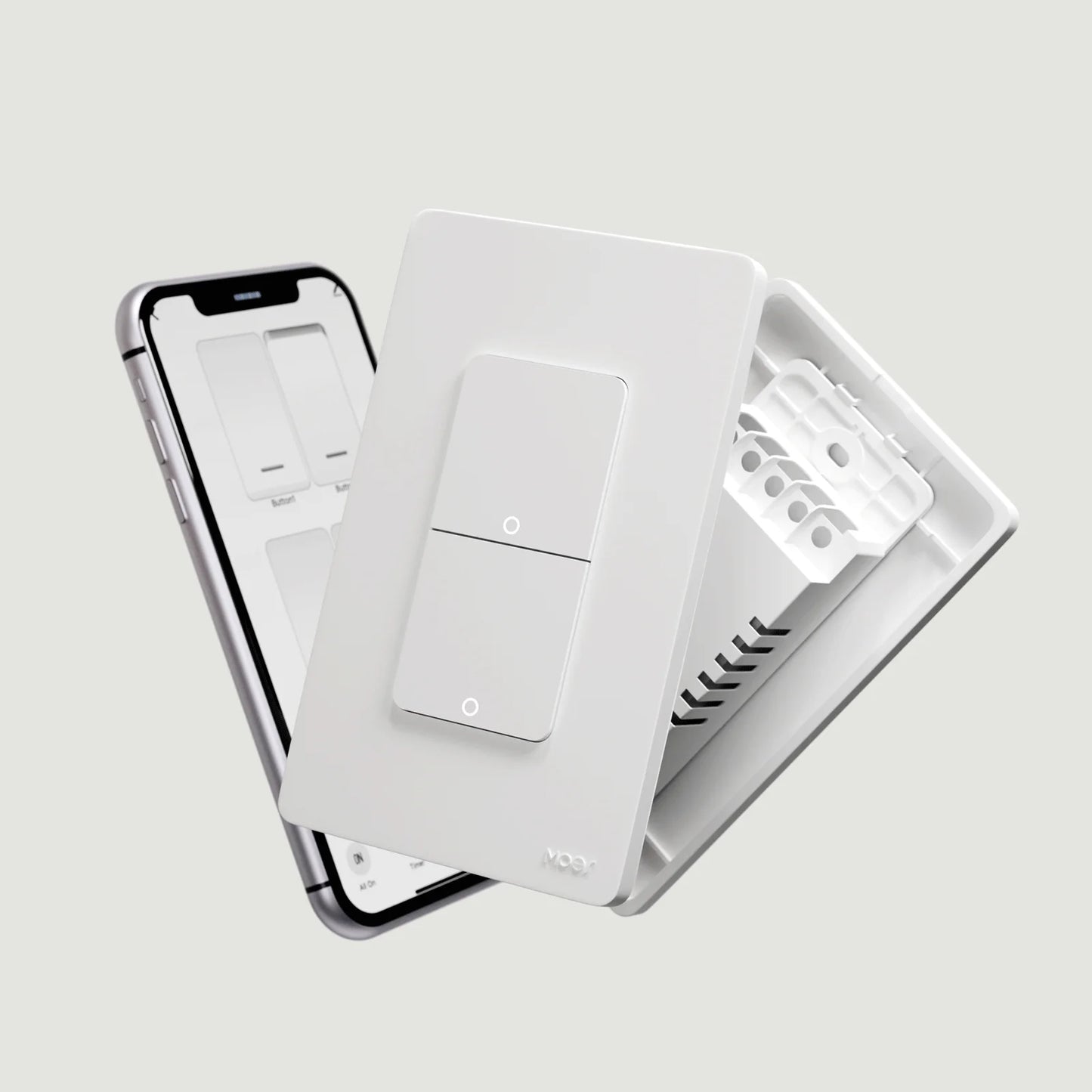 MOES Tuya WiFi Smart Light Switch Alexa Compatible US