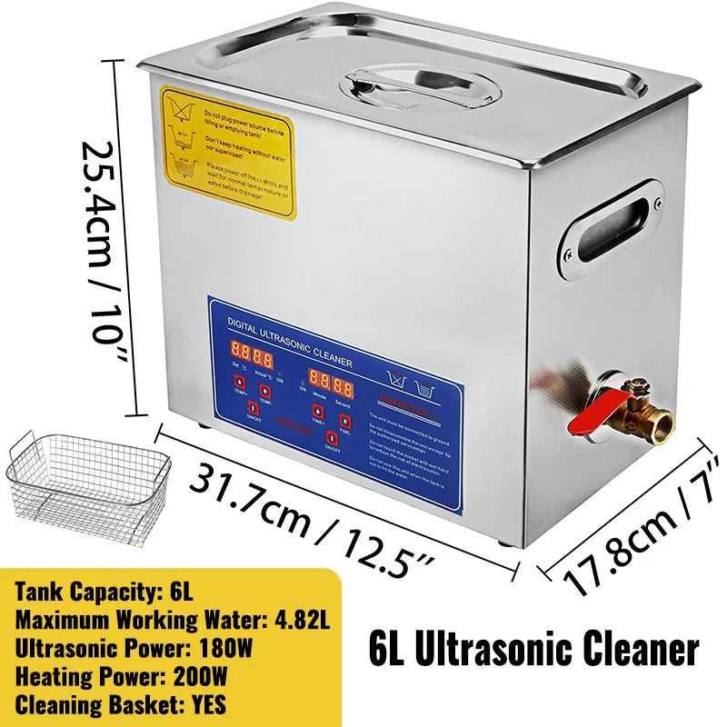 SucceBuy Ultrasonic Cleaner For Home Dishes