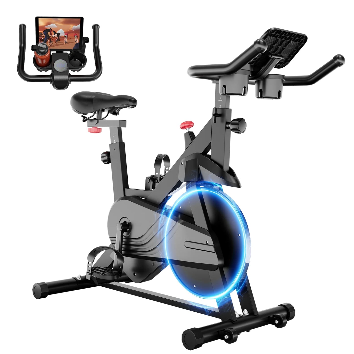 Superun Exercise Bike With 32-Level Magnetic Resistance For Home