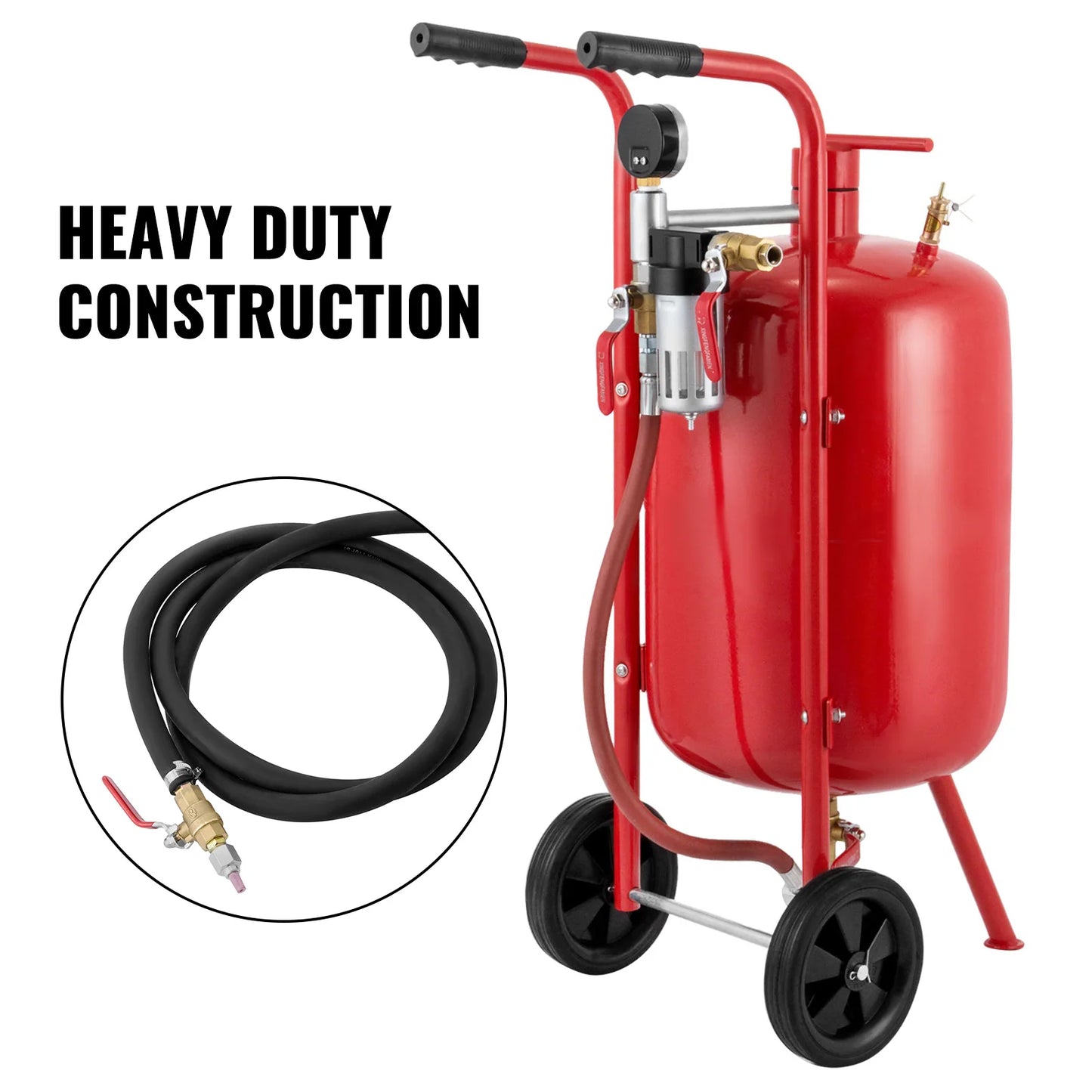 SucceBuy Portable Air Sand Blaster Kit 125 PSI