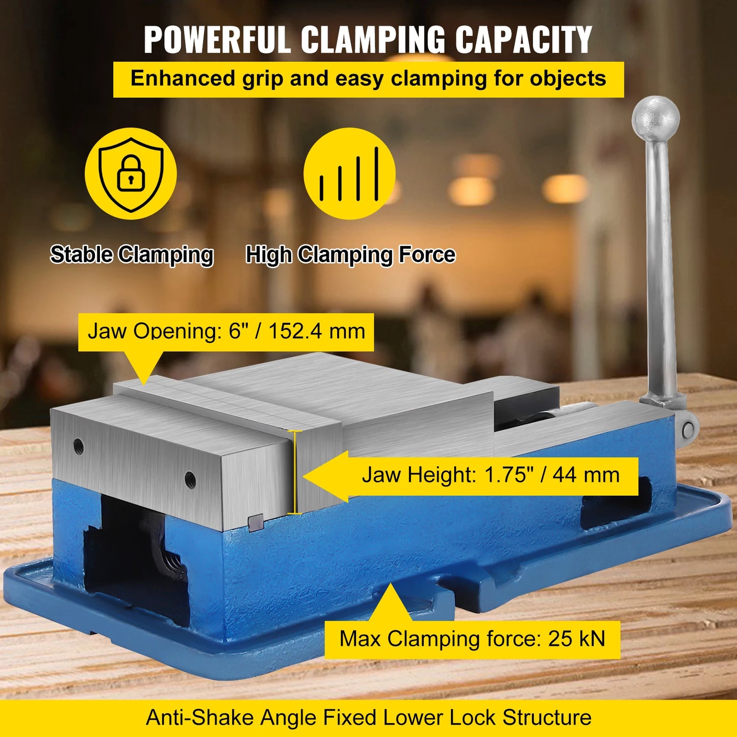 SucceBuy ACCU Lock Vise For Precision Milling And Drilling