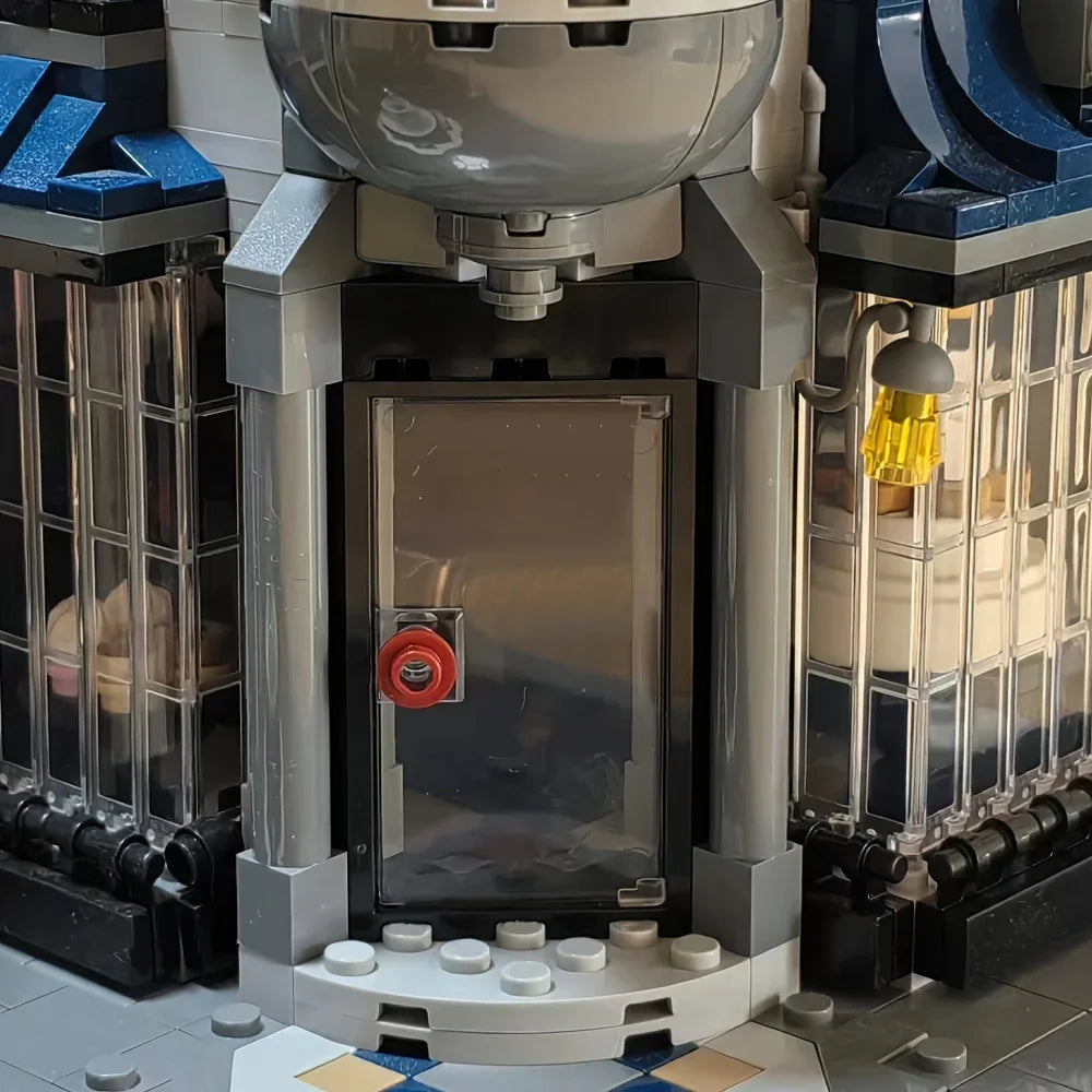 Adorable Bedroom House Building Blocks Model