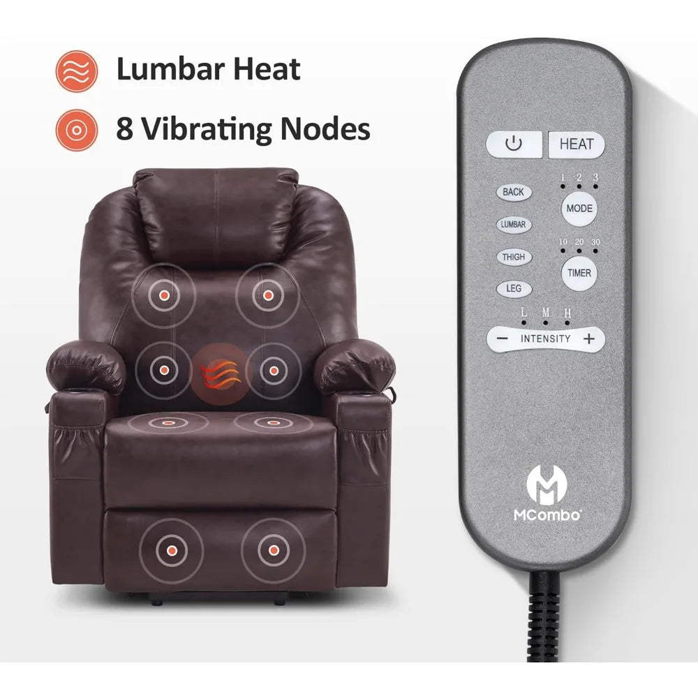 MKDK Lay Flat Dual Motor Lift Recliner Chair