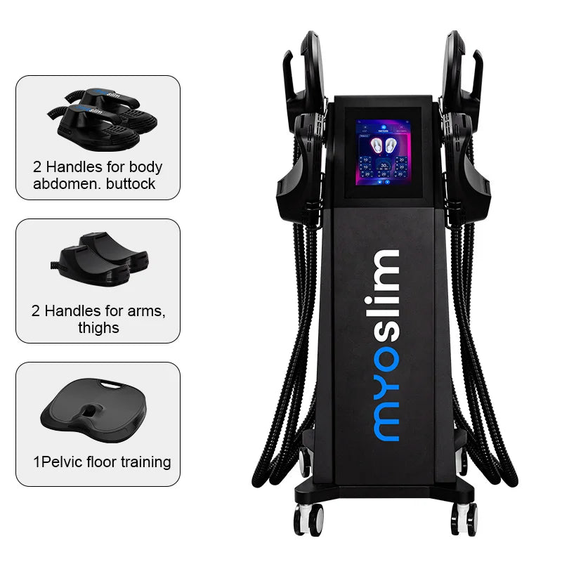 Myoslime 6500W RF Hi EMT Body Sculpting Fat Burning Machine