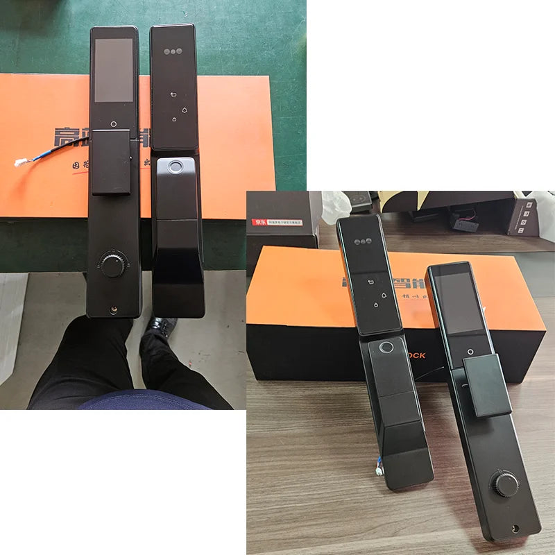 YKESDLC Alexa Voice Door Lock With Camera