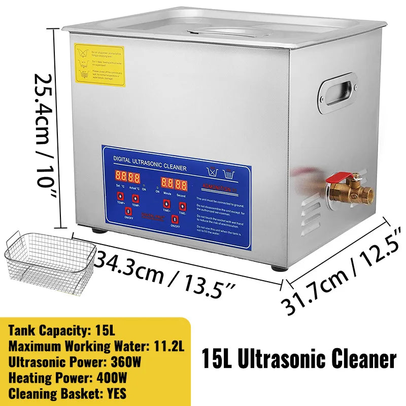 SucceBuy Ultrasonic Cleaner For Home Dishes