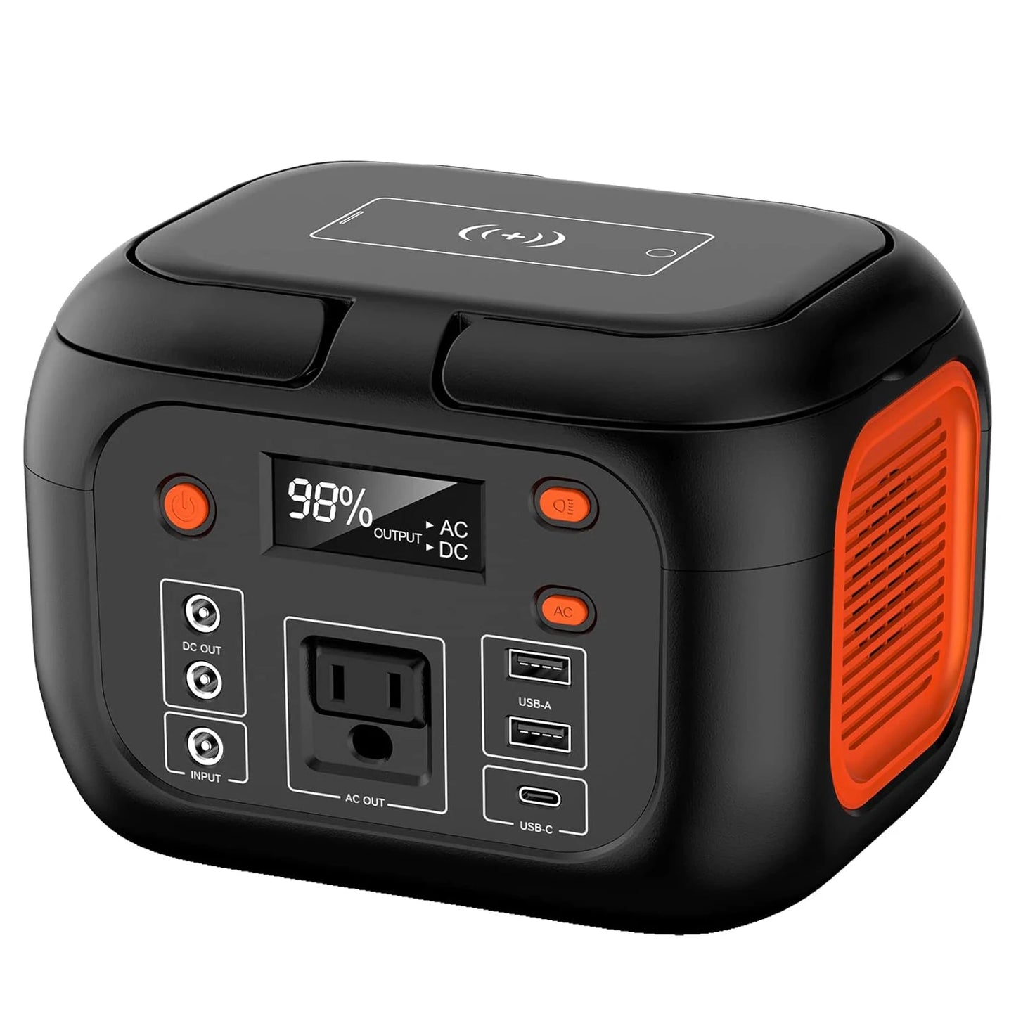 SinKeu 600W Portable Power Station Solar Generator