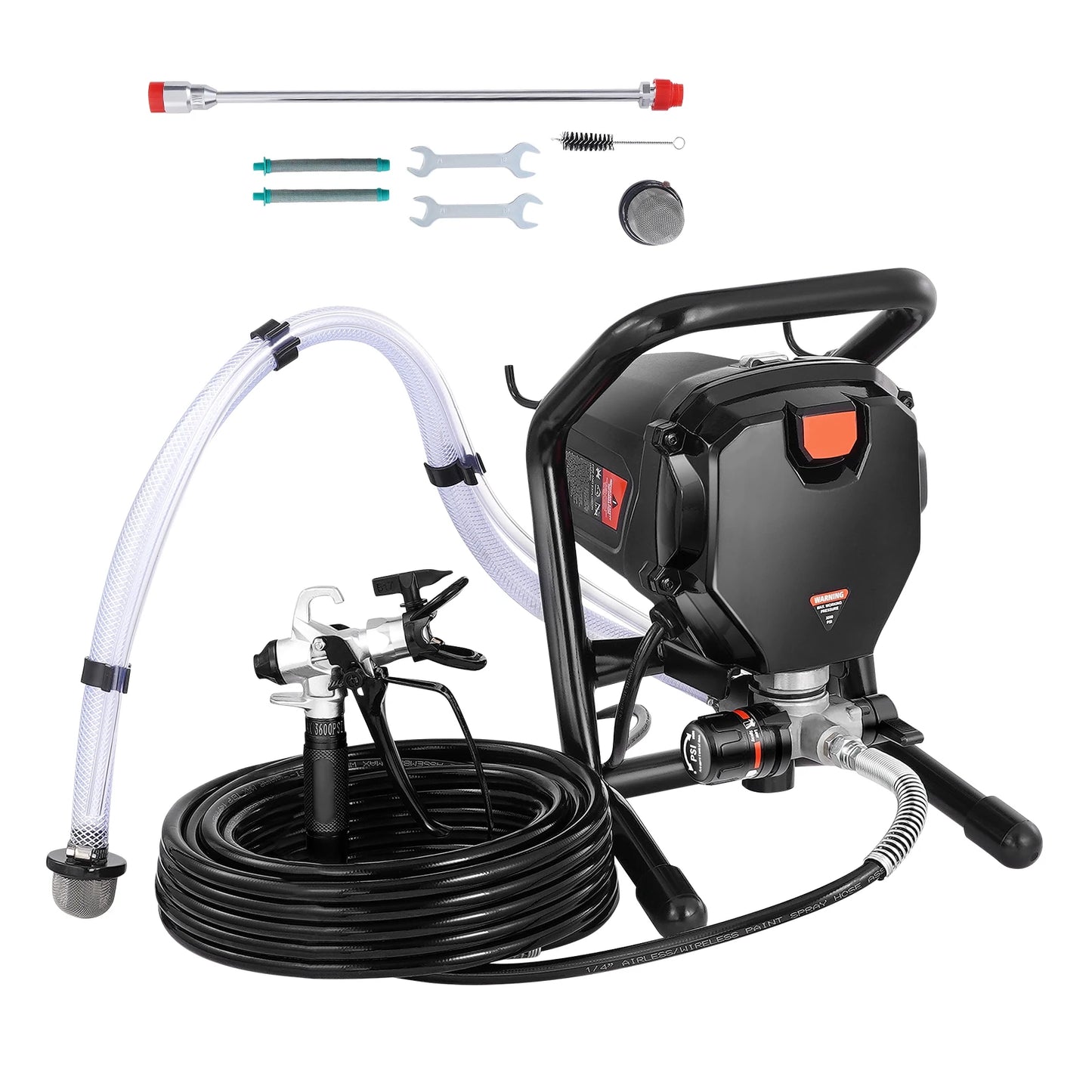 SucceBuy Airless Paint Sprayer 750W 3000 PSI