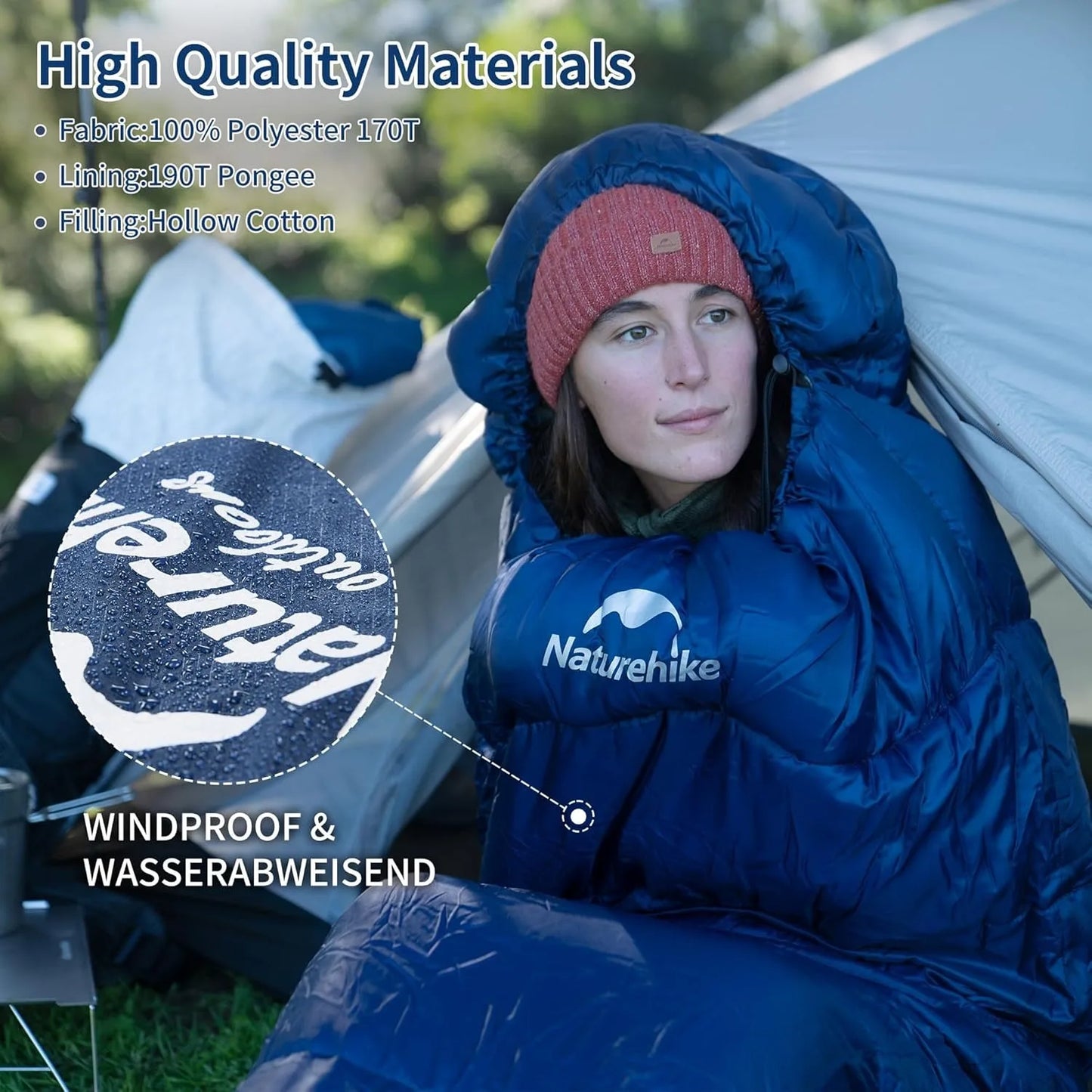Naturehike Mummy Sleeping Bag Ultra Warm for Adults 5C to 0C