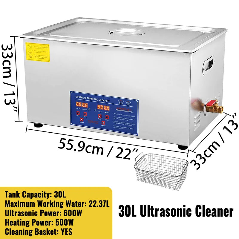 SucceBuy Ultrasonic Cleaner For Home Dishes