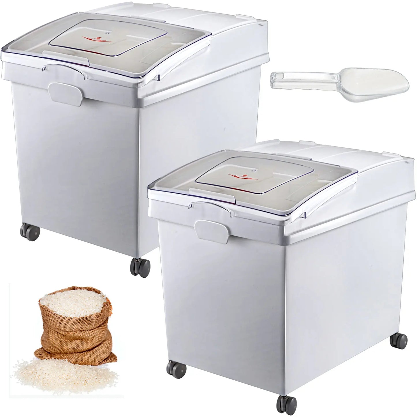 VEVOR Premium Dry Ingredient Storage Bin With Scoop Dustproof-Resistant Kitchenware