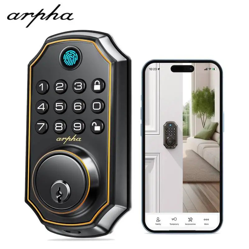 Arpha 5 In 1 Smart Fingerprint Door Lock