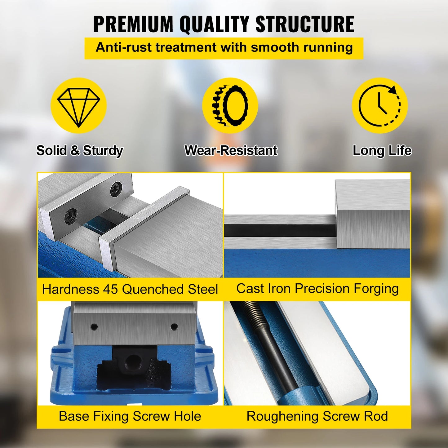 SucceBuy ACCU Lock Vise For Precision Milling And Drilling
