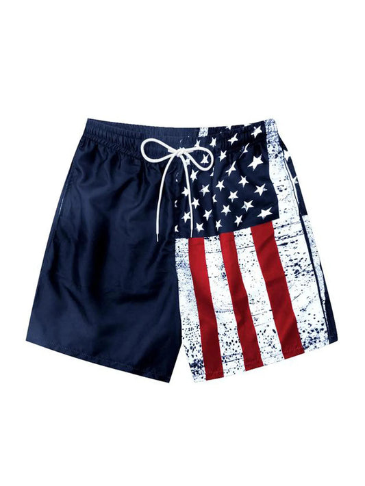 NONECN Mens Leisure Shorts With Compression Liner