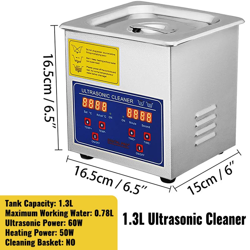 SucceBuy Ultrasonic Cleaner For Home Dishes
