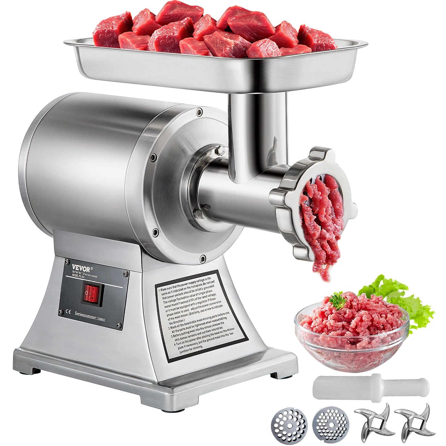 SucceBuy Meat Grinder Mincer Sausage Maker