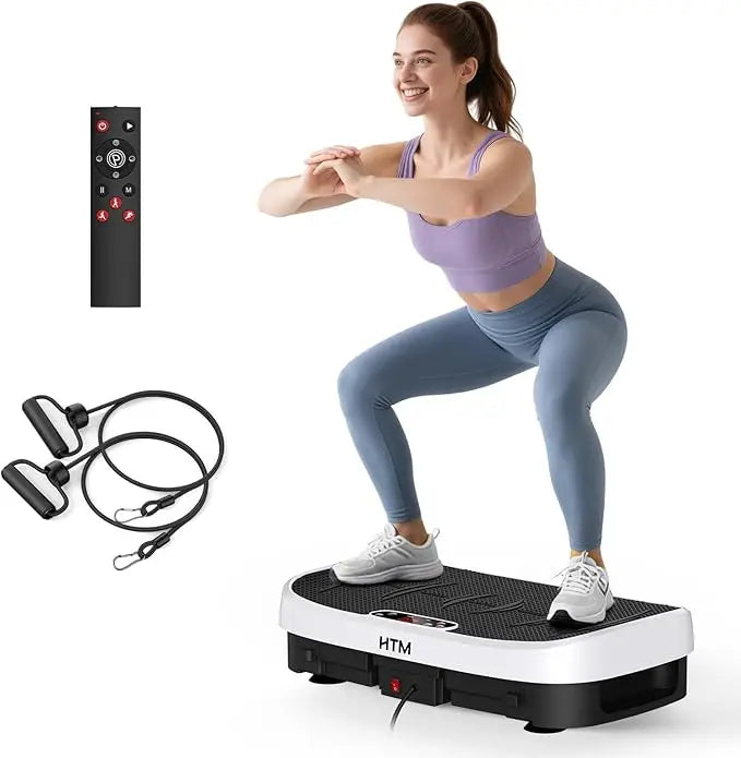 Vibration Plate Fitness Multi-Function Trainer