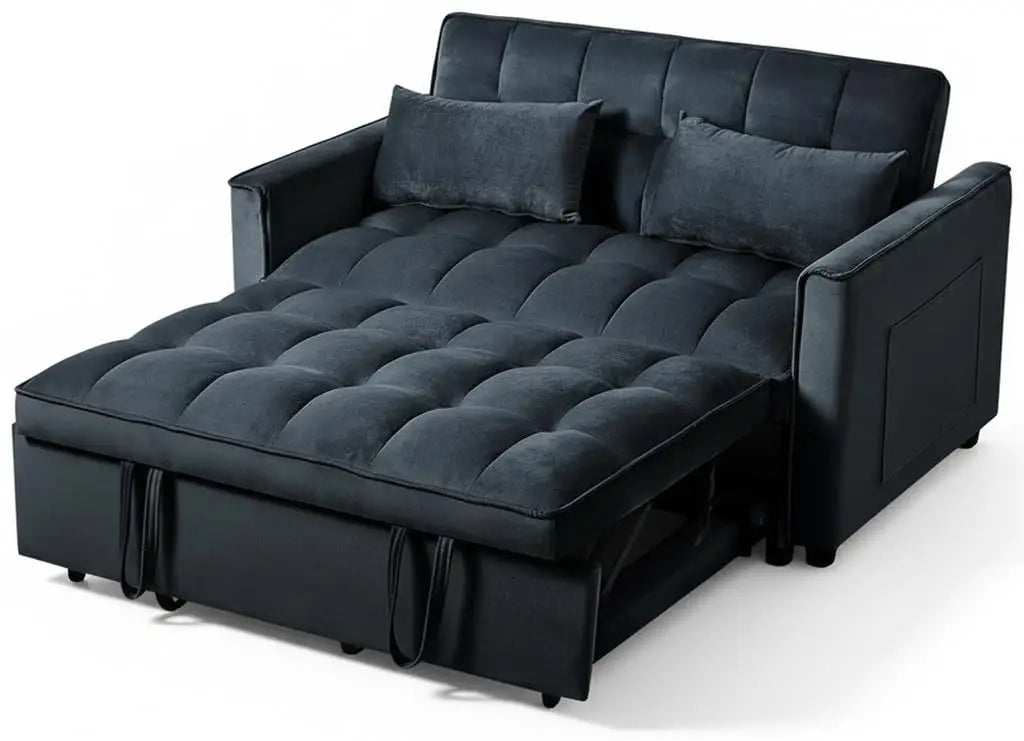 ZHUXIANG 3 In 1 Convertible Sleeper Sofa Bed