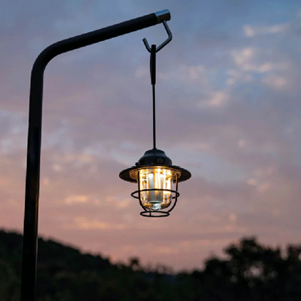 LED Camping Lantern Dimmable Type C Charging 4 Light Modes