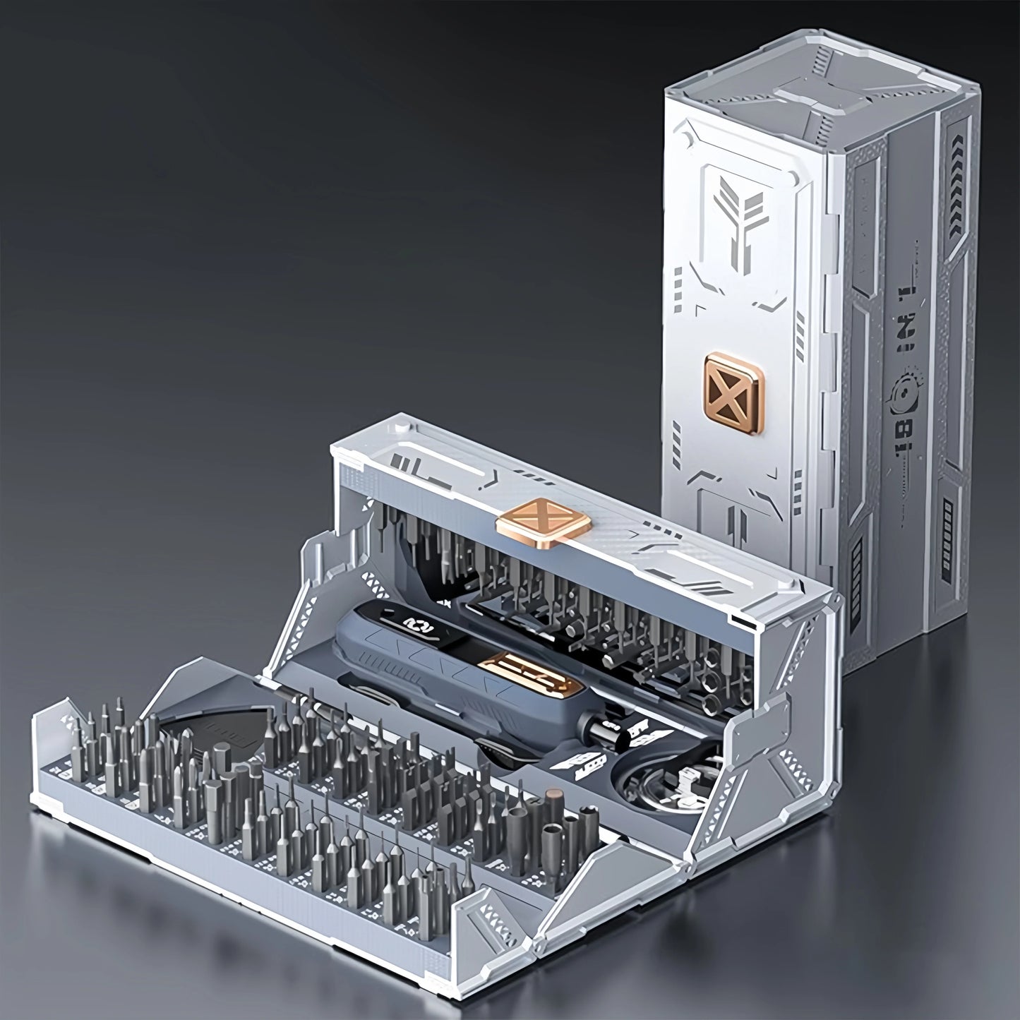 JAKEMY 180 in 1 Screwdriver Set Magnetic Bits