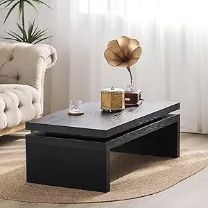 DAFIFY Natural Wood Coffee Table