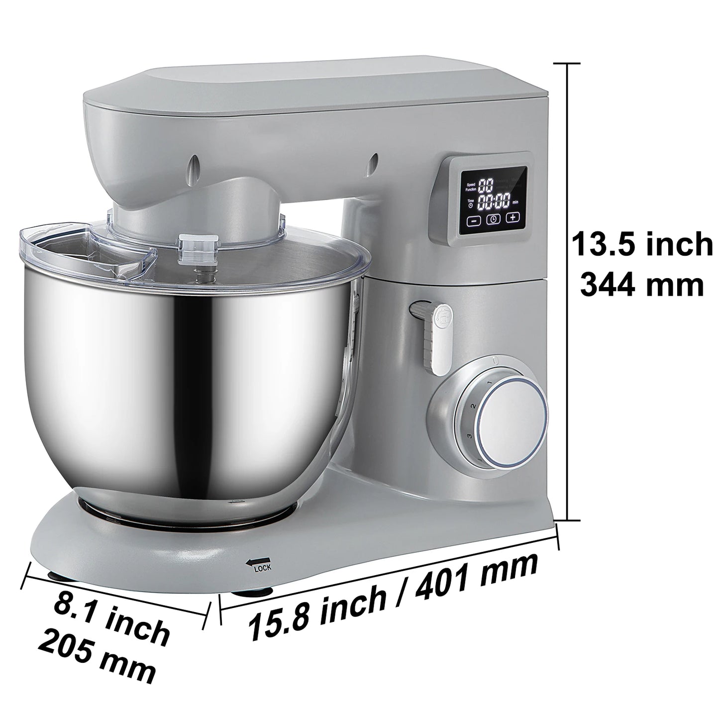 VEVOR 5 In 1 Stand Mixer Electric Multifunction