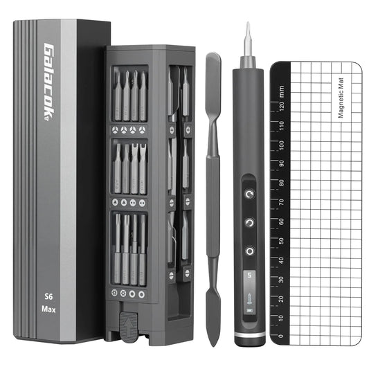 Galacok 49-in-1 Precision Electric Screwdriver Set with Magnetic Bits