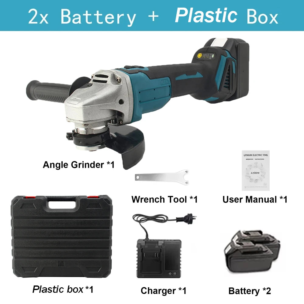 Magnitt Brushless Angle Grinder M14 With Variable Speed
