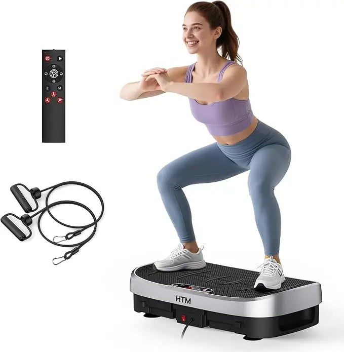 Vibration Plate Fitness Multi-Function Trainer