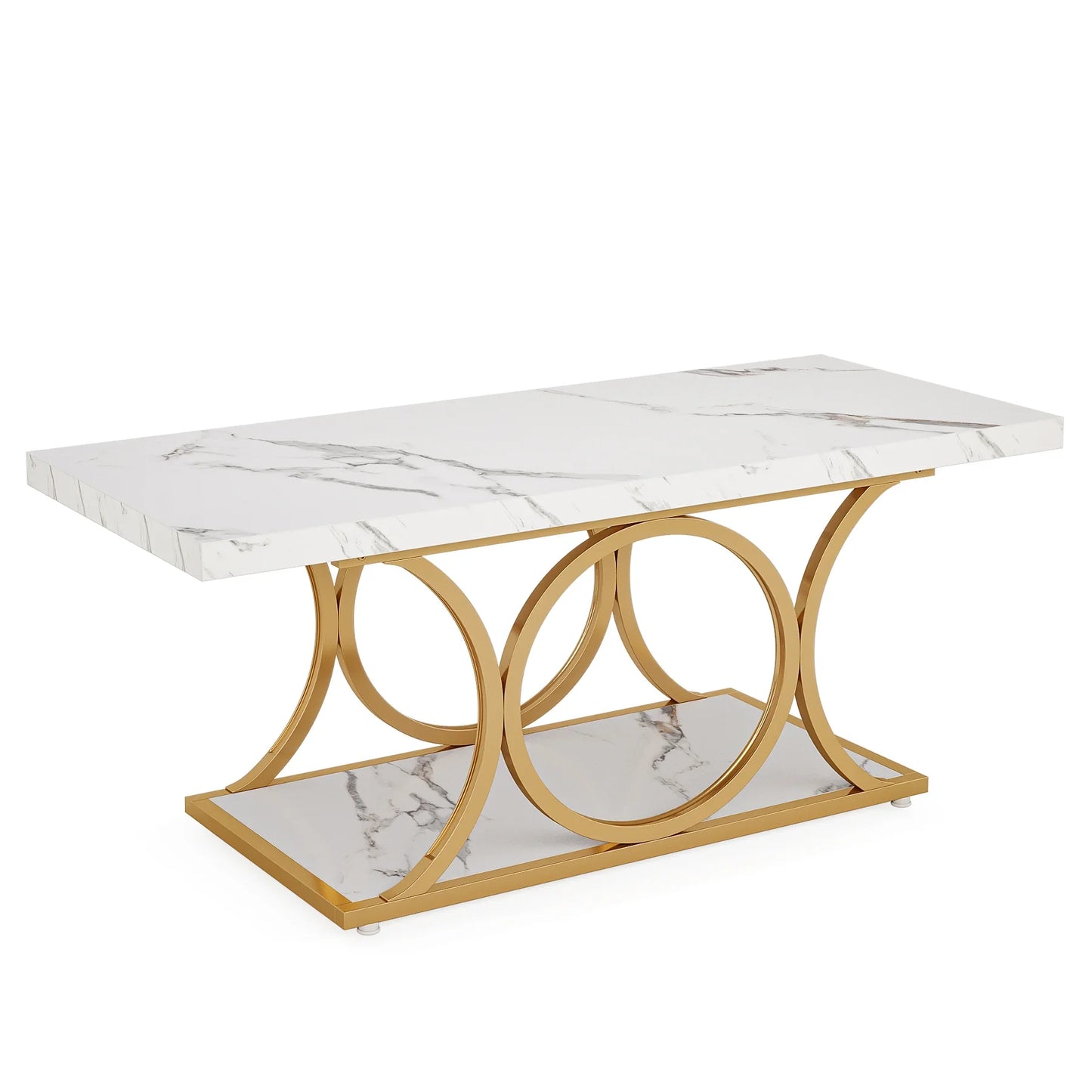 Tribesigns Rectangle Coffee Table