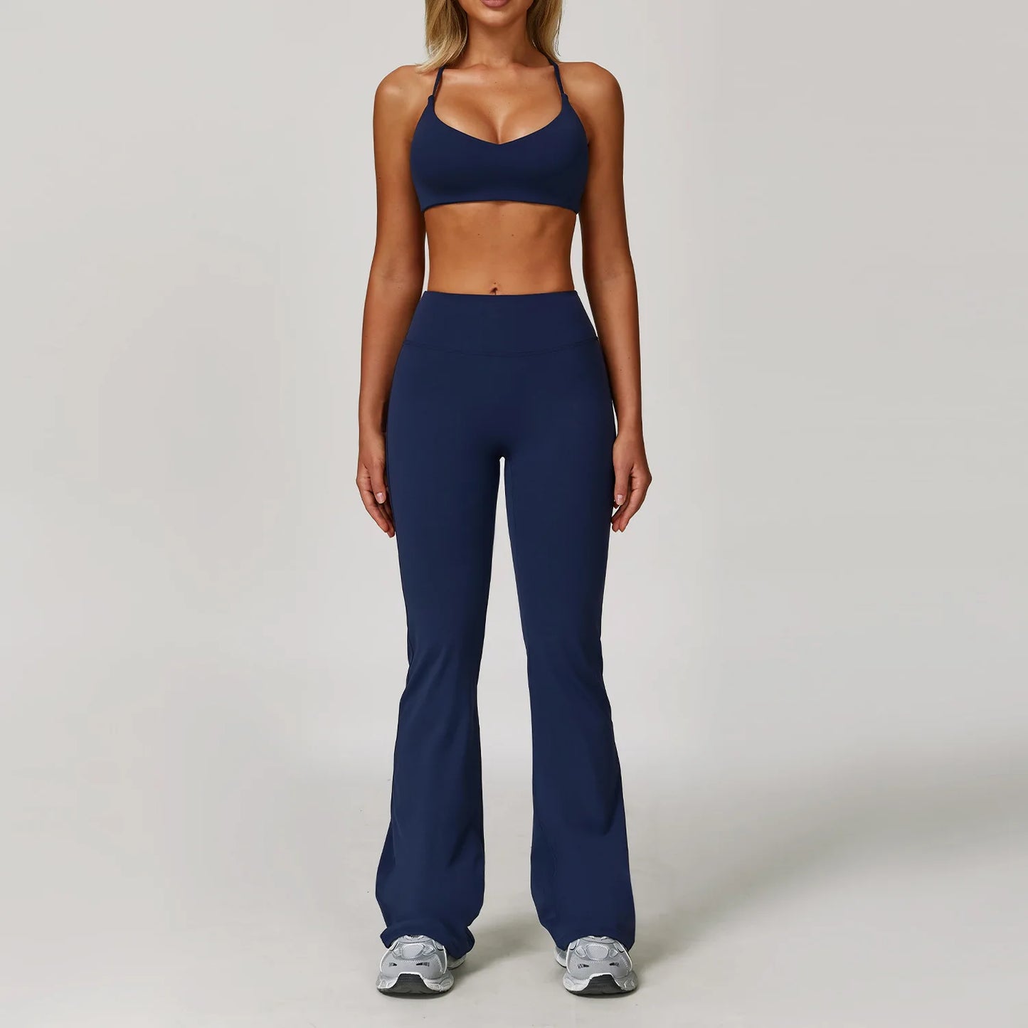 Women Gym Set Yoga Bra Jacket High Waist Leggings Shorts