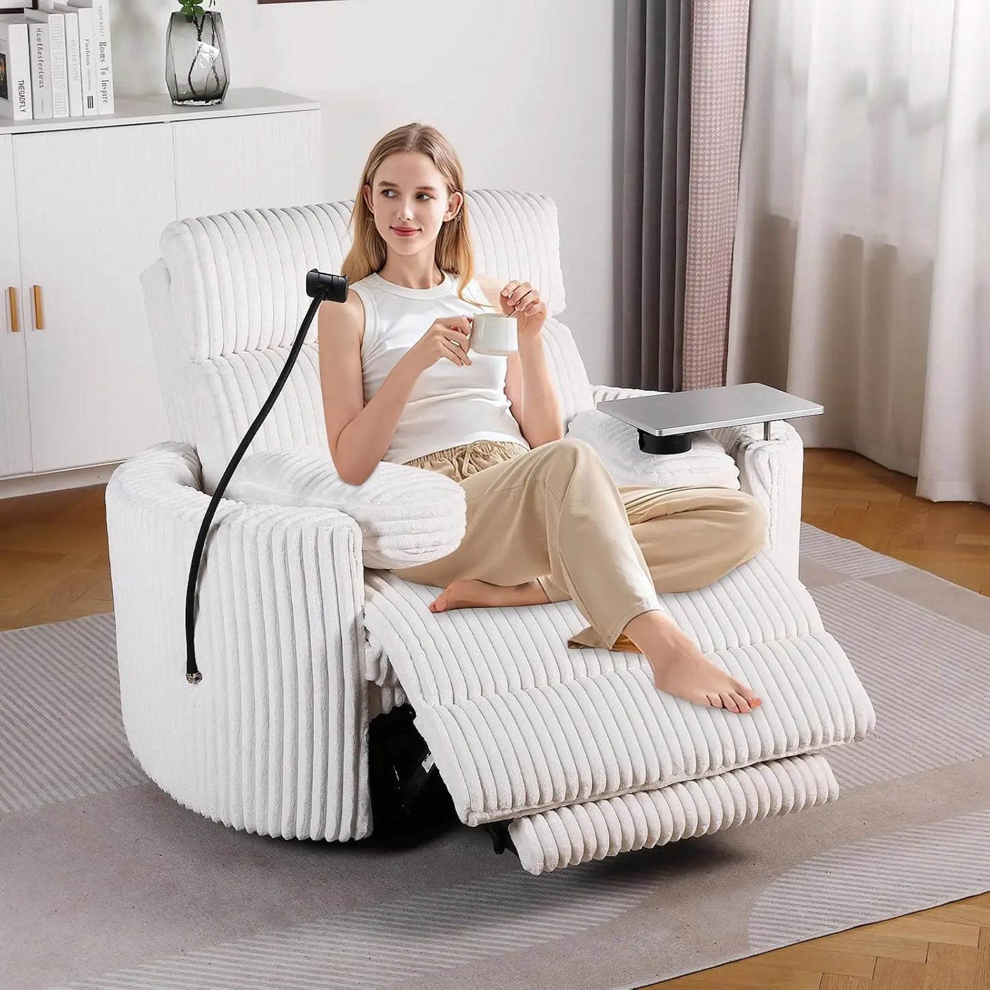 Electric Recliner Chair for Living Room Headrest