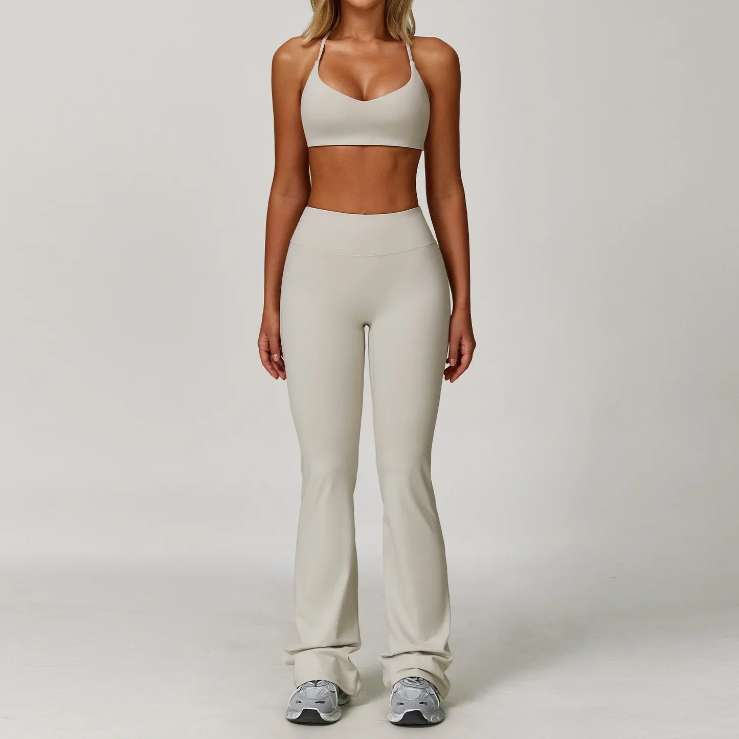 Women Gym Set Yoga Bra Jacket High Waist Leggings Shorts