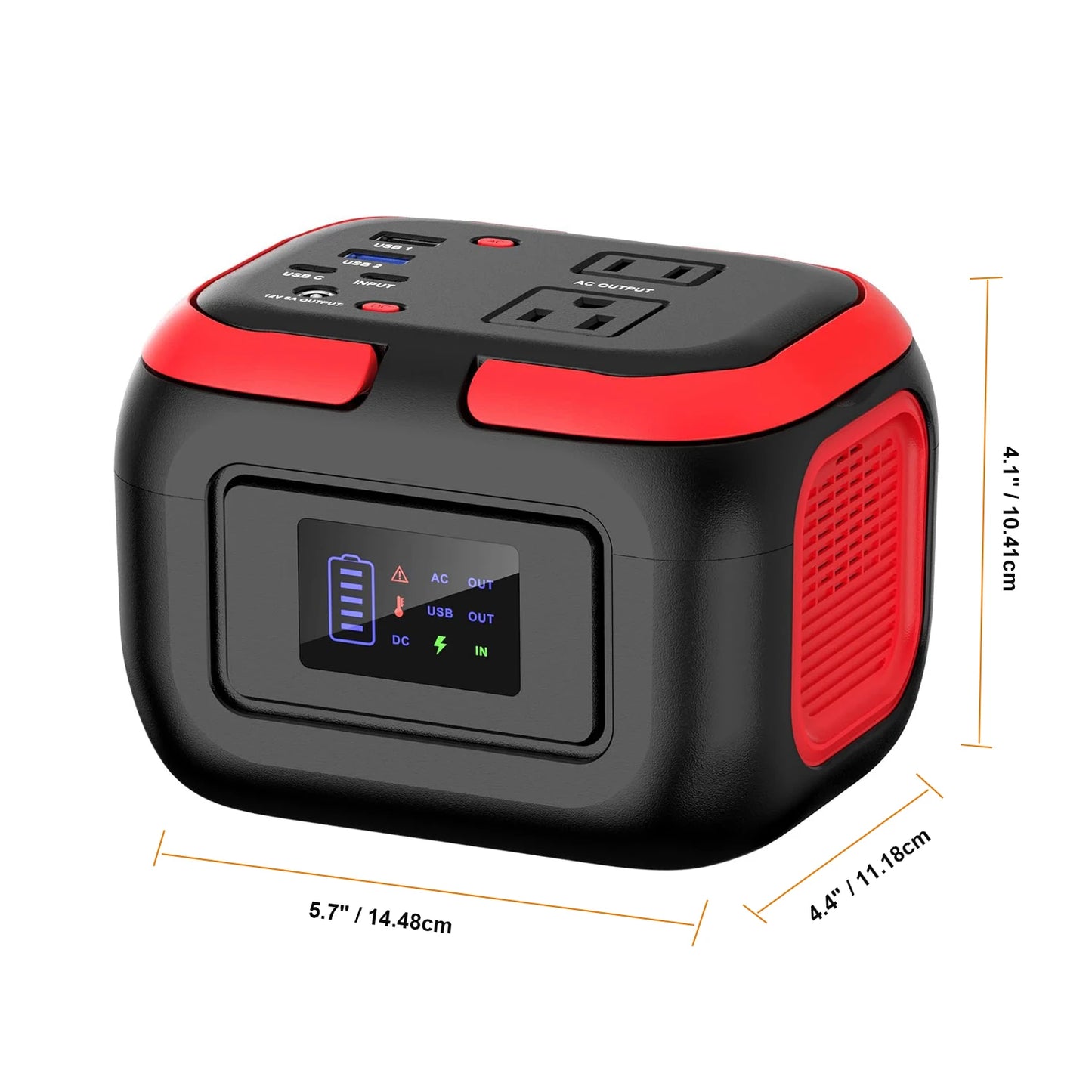 SinKeu 600W Portable Power Station Solar Generator