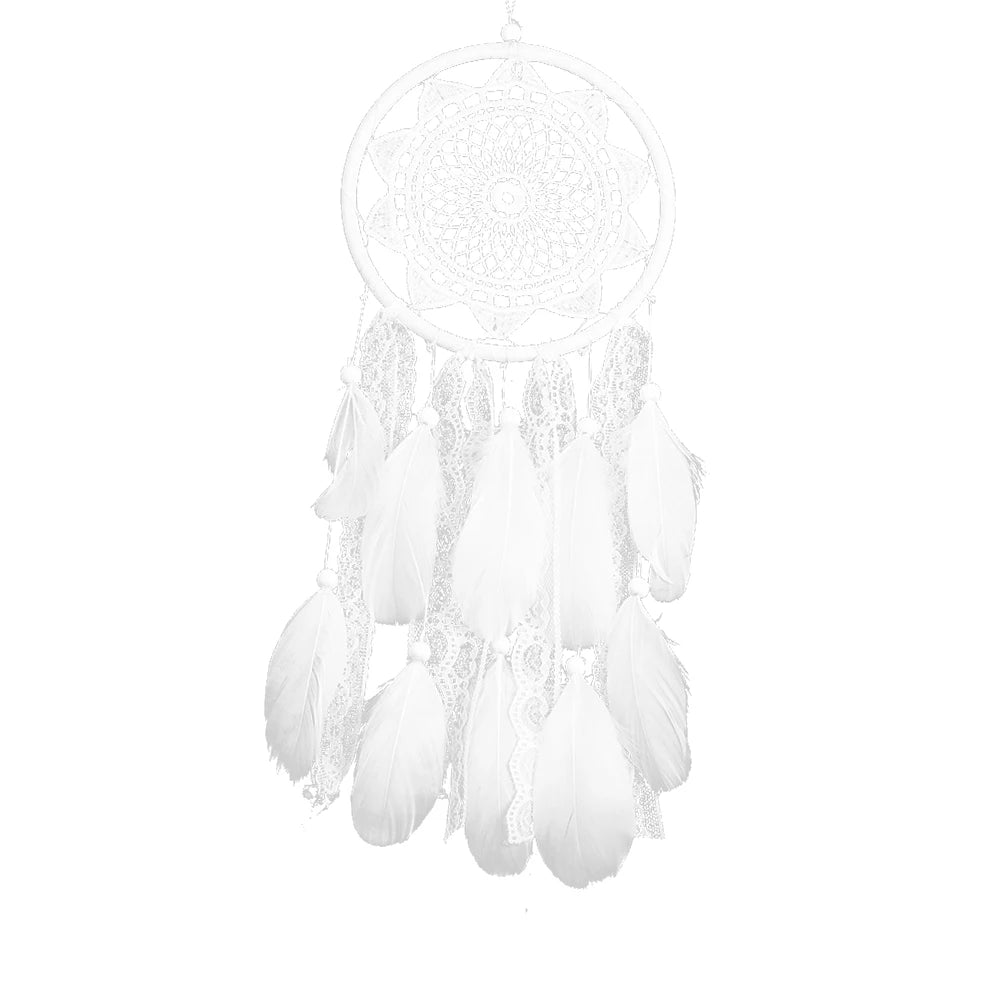 Shunmaii Dream Catcher Wind Chimes Circle Ring Wall Hanging