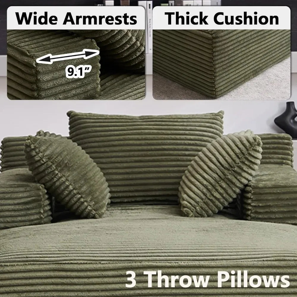 Chaise Lounge Indoor Chair With Pillows